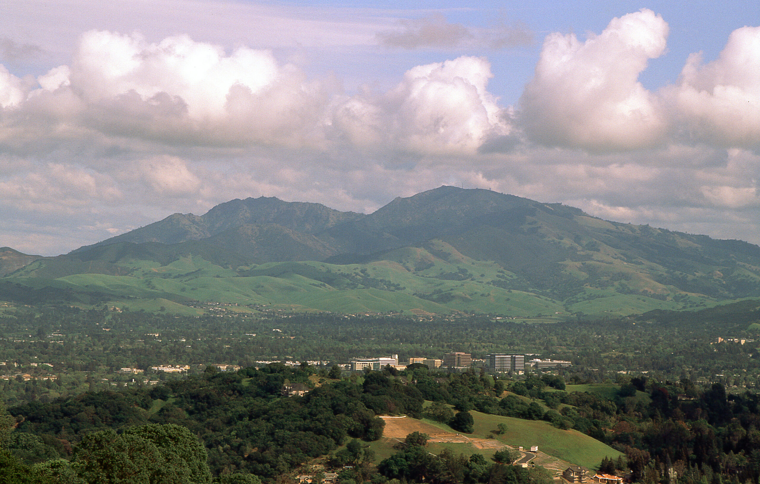 Mount Diablo and Clouds